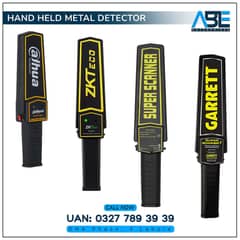 Hand Held Metal Detector super Scanner Security All Brands Available