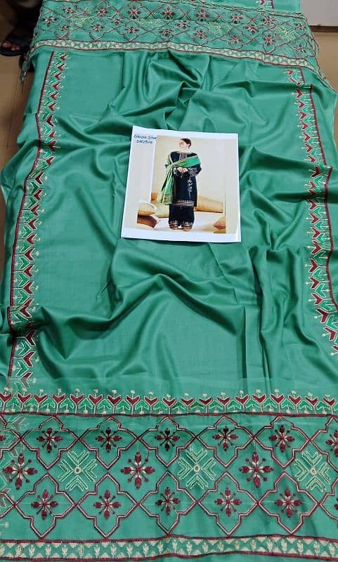 Fabric: Dhanak Embroidered suit 2