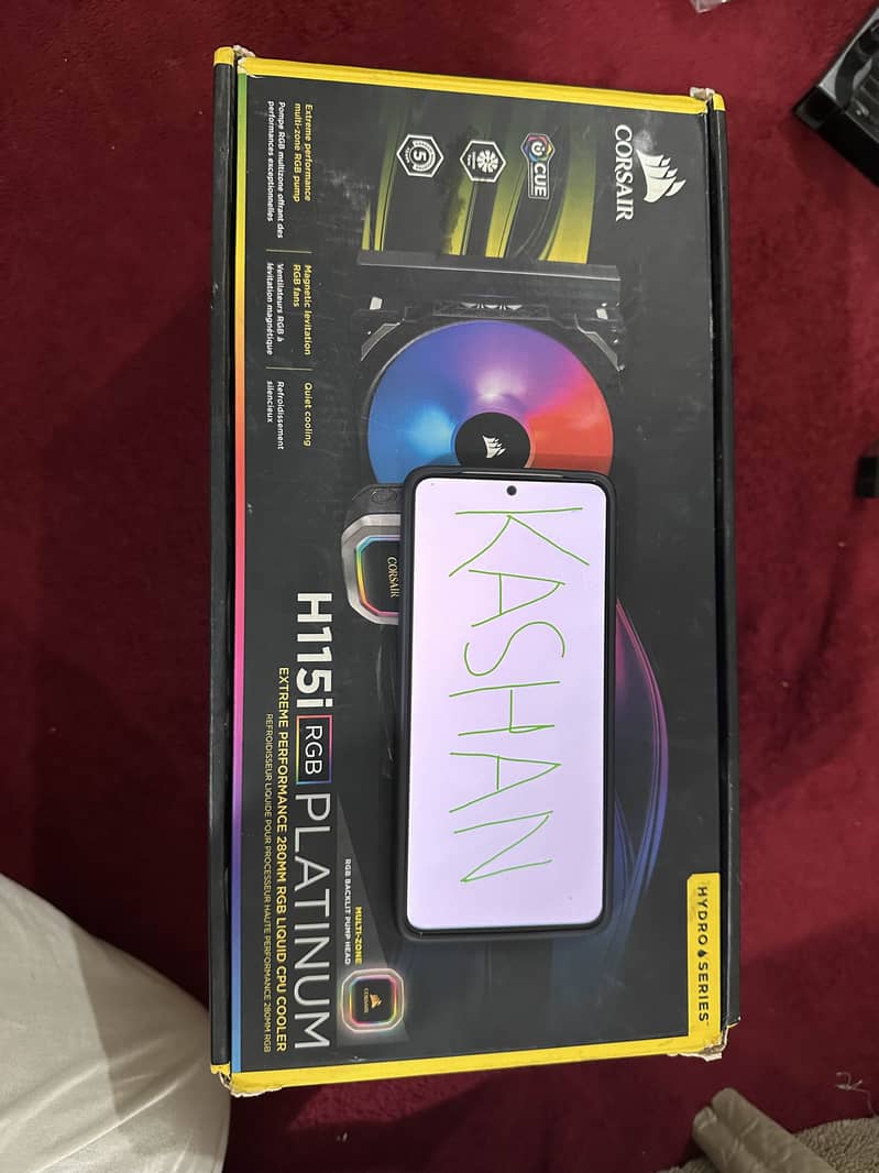 Corsair H115i RGB PLATINUM 280mm Cooler 11