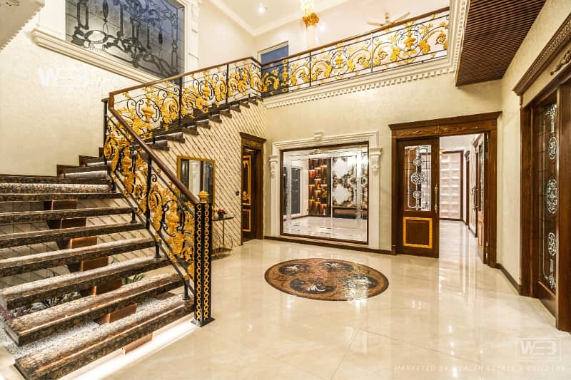 Double Heighted Lobby Beautiful 1 Kanal Designer House in DHA Phase 7 For Sale 2