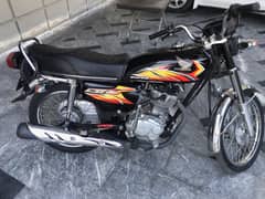 Honda CG 125 2021 Model Islamabad Reg in 2023, First Owner | 10/10