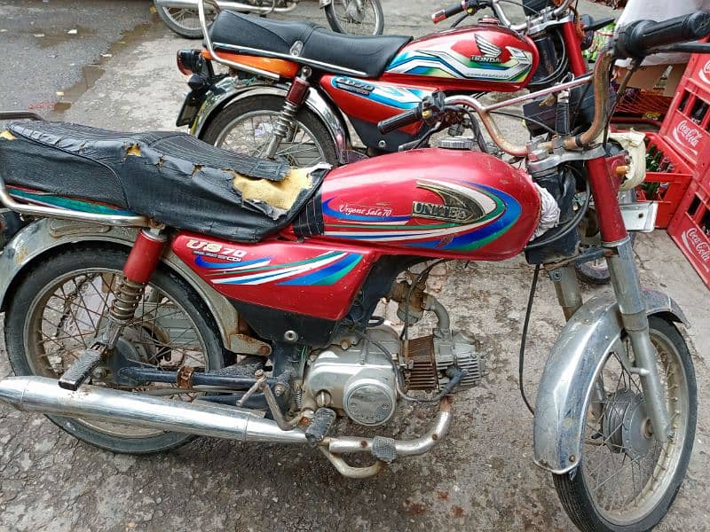 United 70 cc cheap bike 0