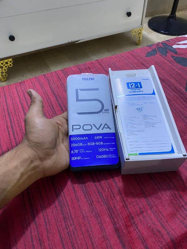 tecno pova 5pro 5g 8+8=16/256 1