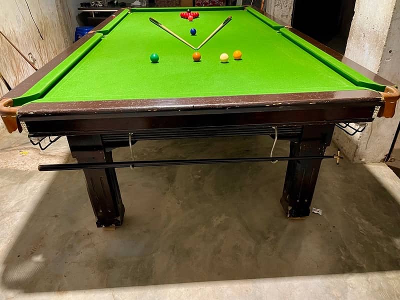 snooker table 5 by 10 size 6