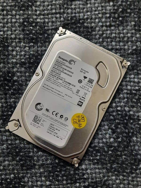 Seagate Hard disk 500gb 0