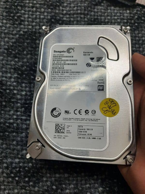 Seagate Hard disk 500gb 2