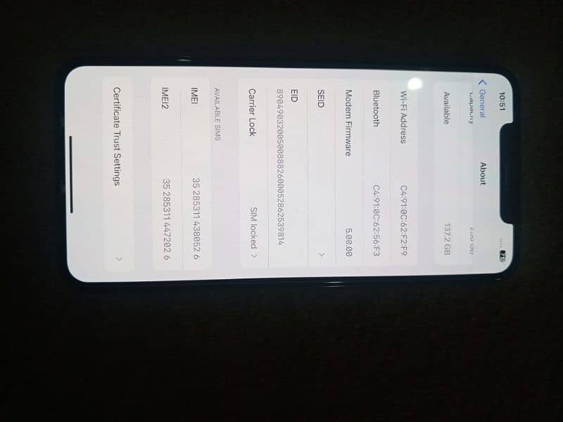 iphone 11 pro max  256 gb 7