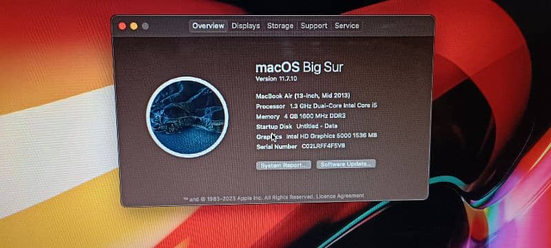 MacOs Big Sur 2