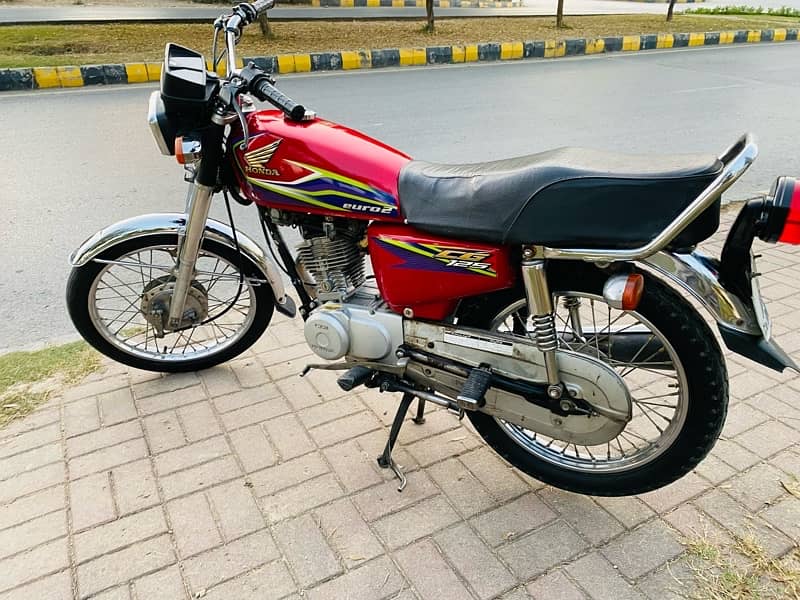 honda CG 125 model 2017 islamabad number 3