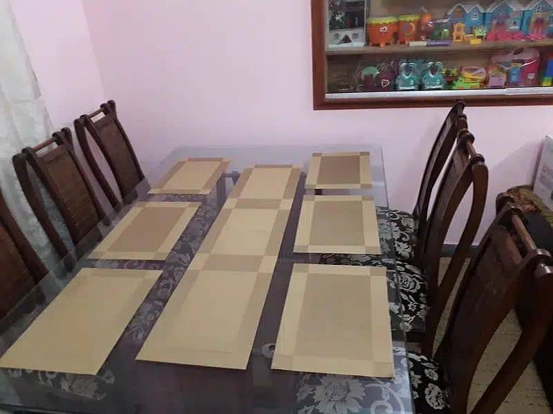 Dining Table with 6 Chairs for sale 4