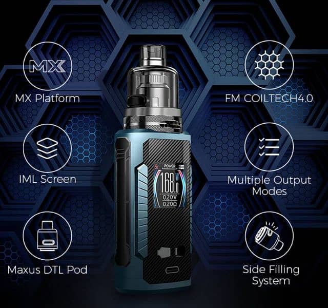 FREEMAX MAXUS MAX 168W POD KIT (only 3 days use) 7