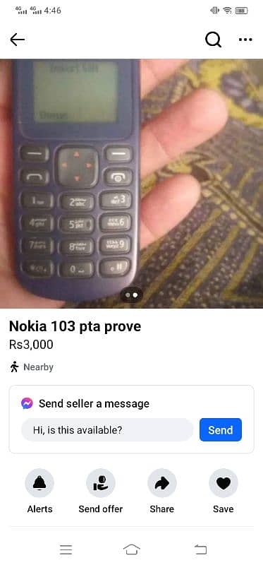 Nokia mobile no Open no repair geniun 0