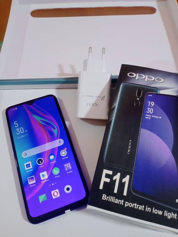 oppo F11 (8/256) ram full new with box and charger lush condition 1