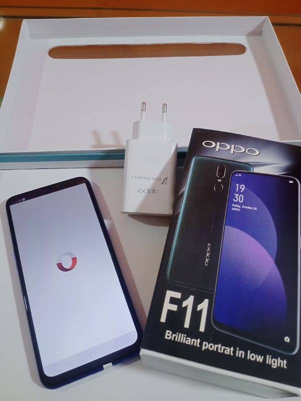 oppo F11 (8/256) ram full new with box and charger lush condition 2