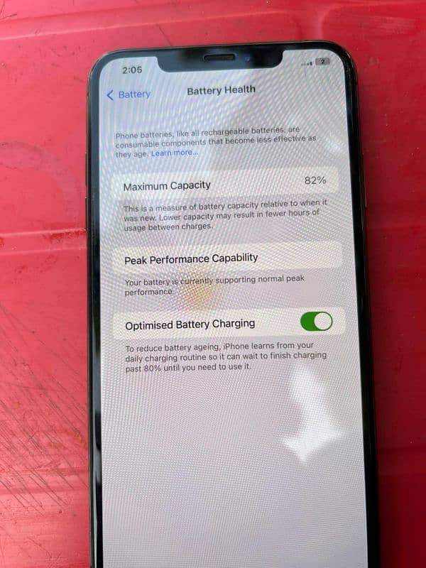 iphone xs max used 10 by 10 condition non pta 3