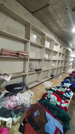 Racks for cloth shop A+ condition slightly used