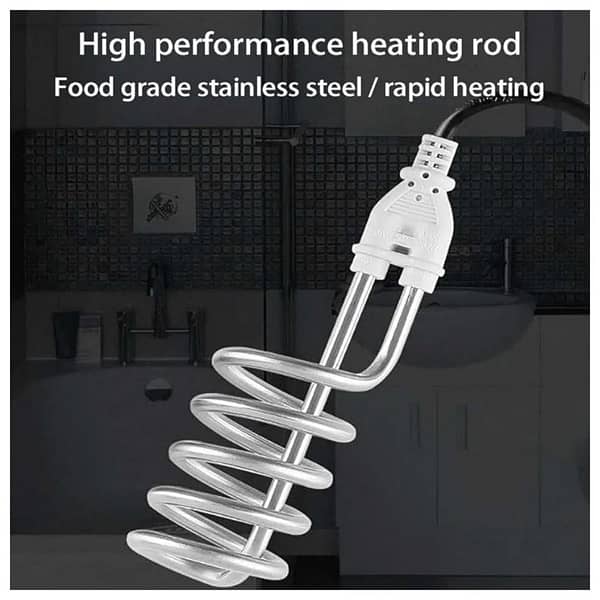 Portable 2000W Water Heating Rod - 1 Pc Stainless Steel  Heater 1