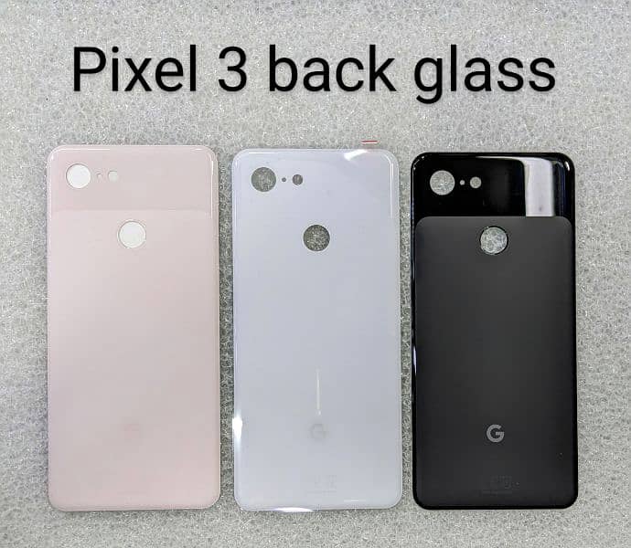 Google Pixel back  top glass 0