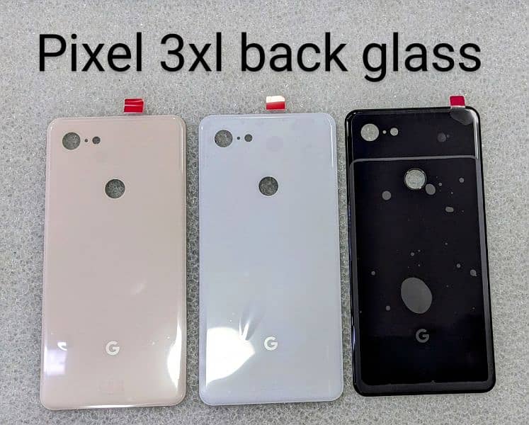 Google Pixel back  top glass 1