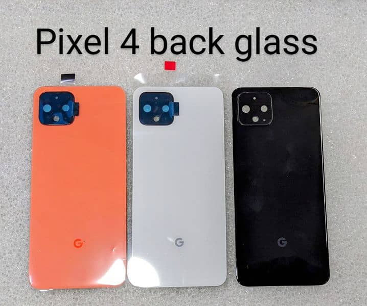 Google Pixel back  top glass 2