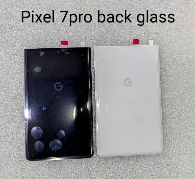 Google Pixel back  top glass 8