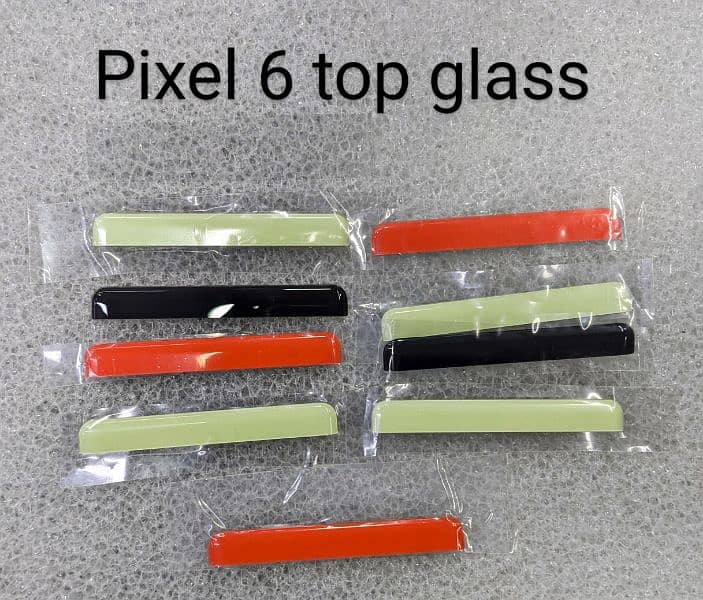 Google Pixel back  top glass 12