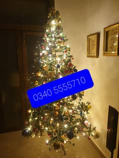 Thick Christmas tree & Decorations available contact O340/55-55-71O