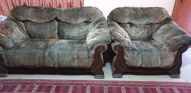 7 seater sofa set used  and good condition 1