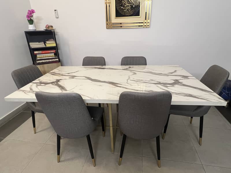 Marble Dining Table from Habitt 2