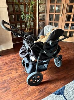 stroller / pram with carry cot