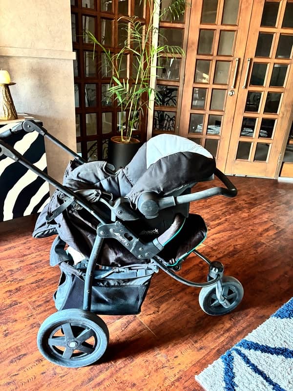 pram stroller with carry cot 2