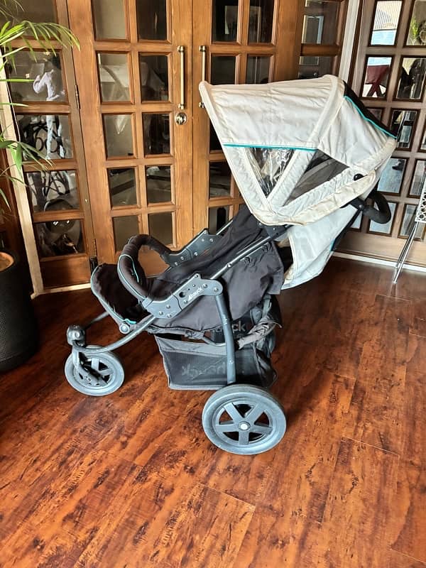 pram stroller with carry cot 3