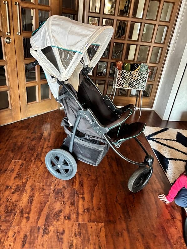 pram stroller with carry cot 7