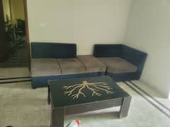 L shape sofa + chairs for sale