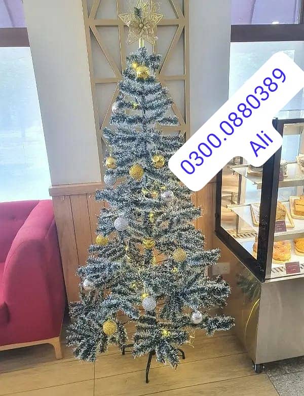 Thick Christmas tree & Decor 3ft-10ft available contact O3O0/O-88-O389 0