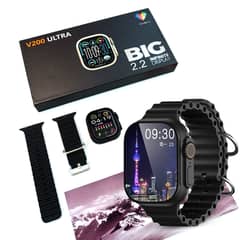 V200 New Fashion Ultra 2.2 Large Screen Ip68 Waterproof Sport Smart W