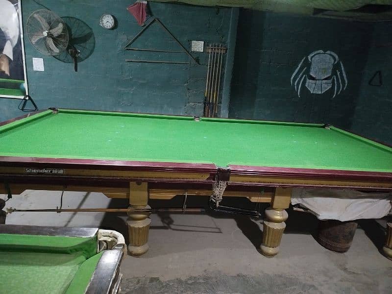 Used Snooker Table 12/6  ( Schindler) 6