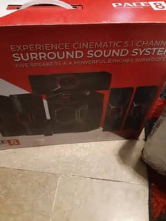 Surround sound system home theater audionic pace 8 five channals