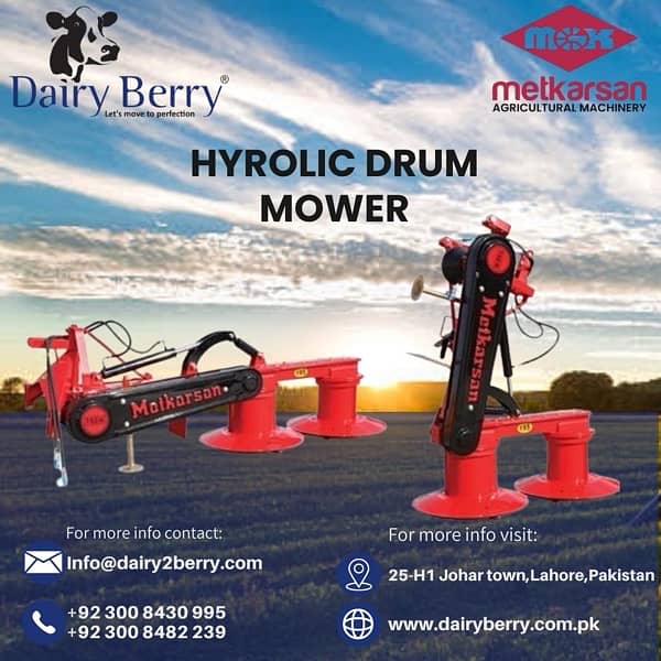 Drum mower imported turkish 13