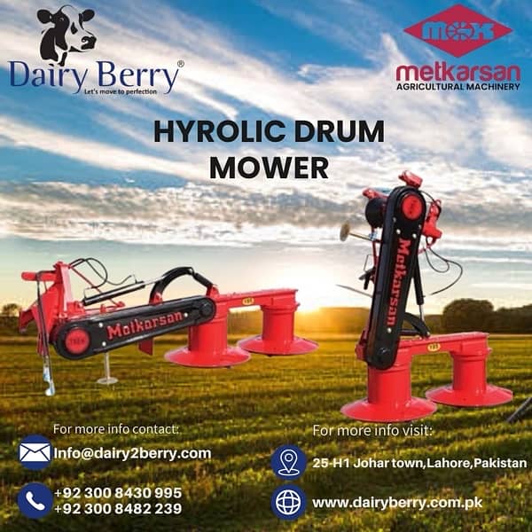 Drum mower imported turkish 14