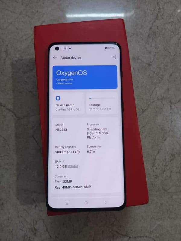 OnePlus 10pro 12/256 GB 03220889193 my what'sap 1