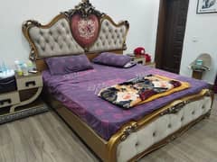 King Bed set with dressing table