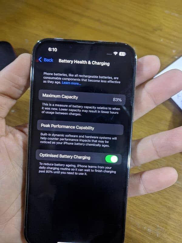 iPhone 13 Pro | 1280GB | 83% Battery Health | Non-PTA (JV) 5