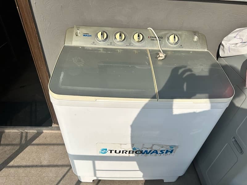 kenwood semi automatic turbo washer and dryer 0