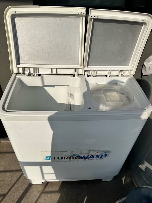 kenwood semi automatic turbo washer and dryer 5