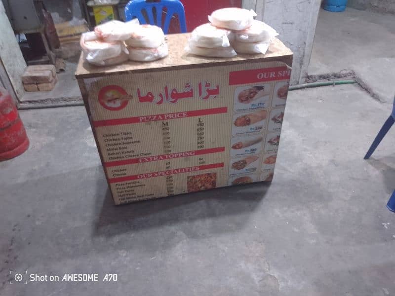 Selling shawarma point 4