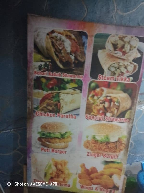 Selling shawarma point 7