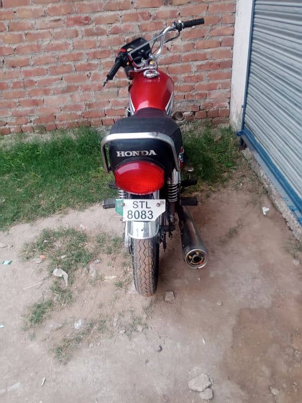 honda 125 bike for 2009 model sialkot number 3