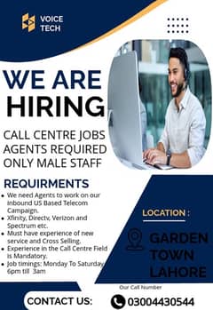 Call Centre Agents Required