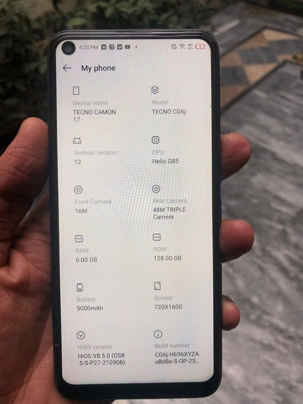 Tecno Camon 17 5